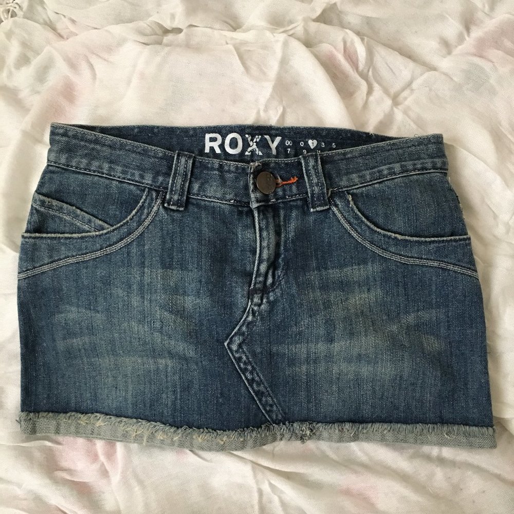 Denim skirt Roxy Size 1